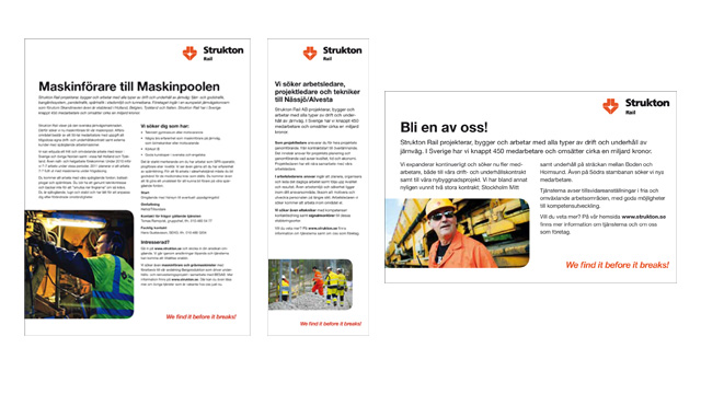 Strukton Rail - platsannonser