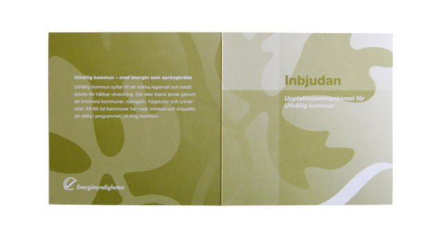 Uthållig kommun - inbjudan