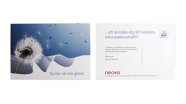 Neova Inbjudan påminnelse