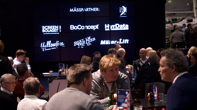 Volvo Ocean Race Stockholm Stopover på mässan Allt för sjön