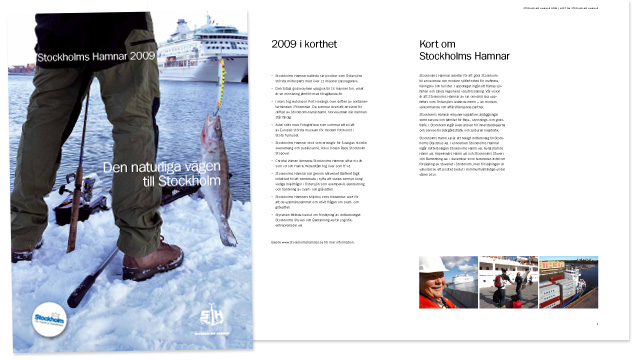 Stockholms Hamnars årsredovisning 2009